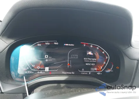 2020 BMW X3 M40I из США, поврежденный, VIN 5UXTY9C02L9D35171